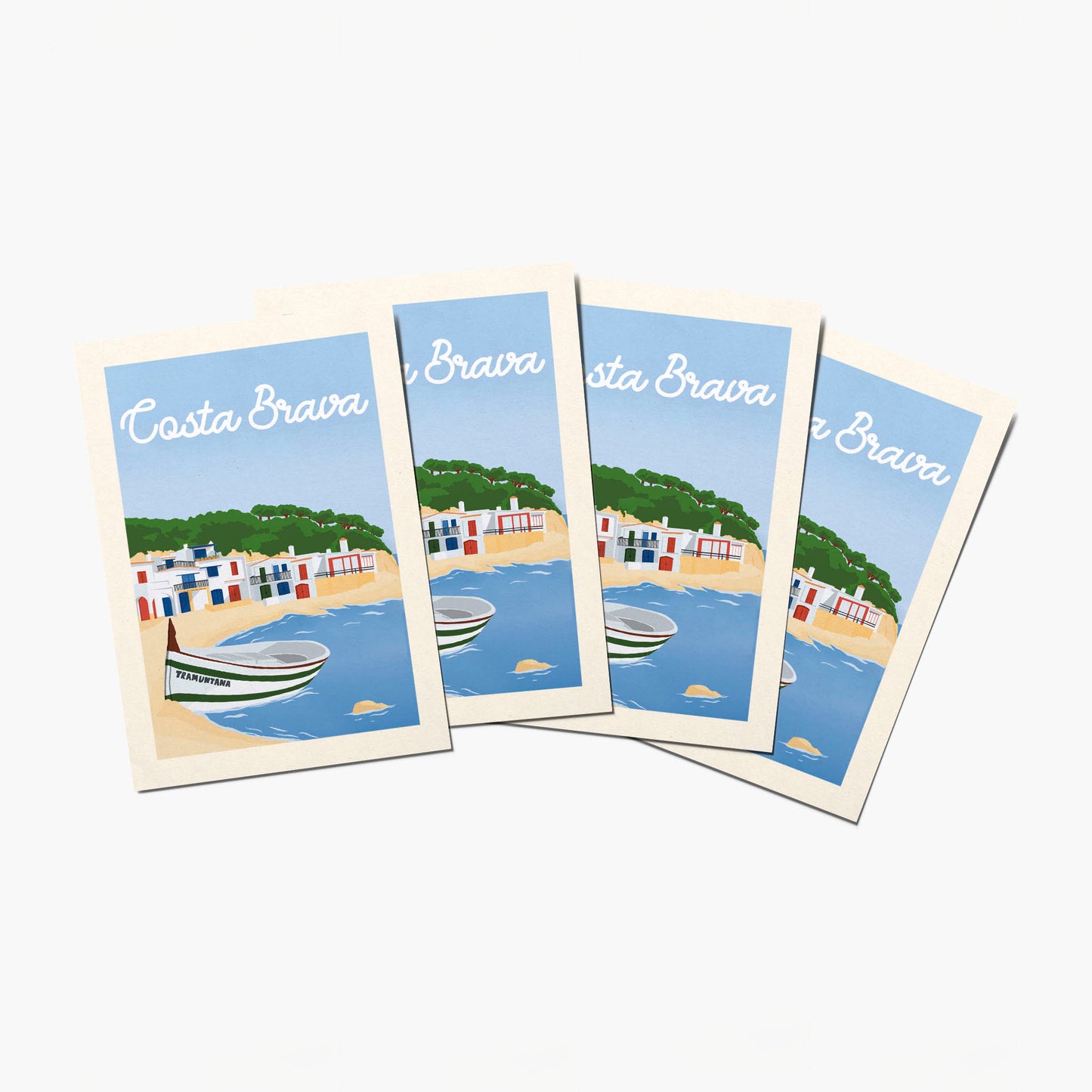 Costa Brava postcard pack