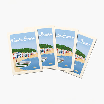 Costa Brava postcard pack