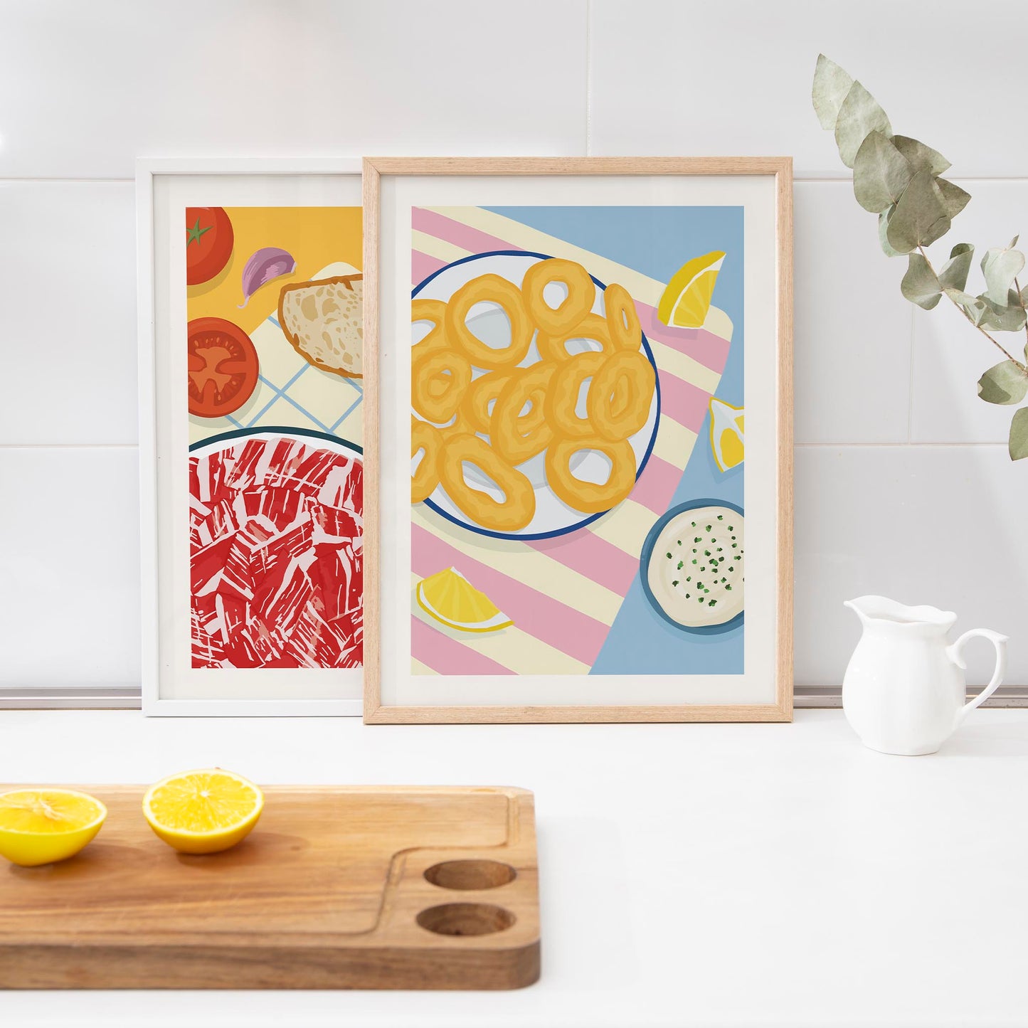 Jamón and tomato bread tapa