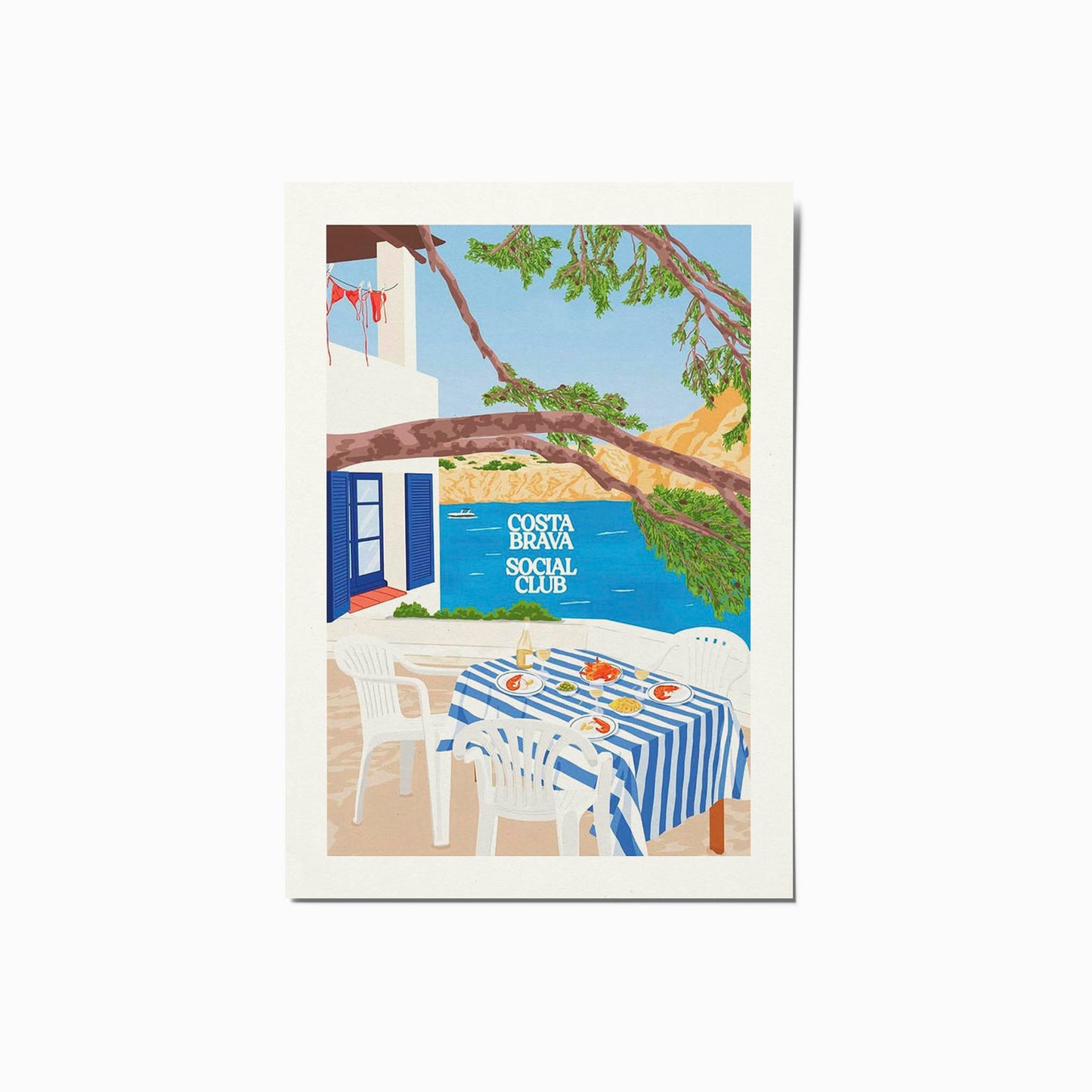 Pack de sis postals BarceDesign x I Love Costa Brava