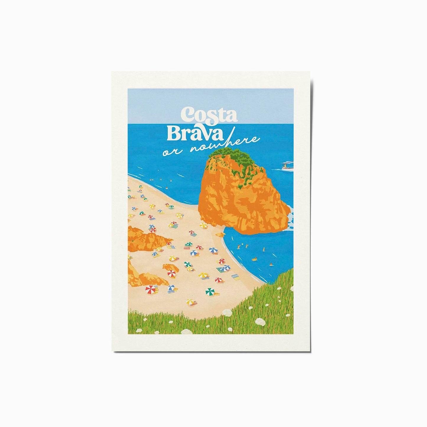 Pack de sis postals BarceDesign x I Love Costa Brava