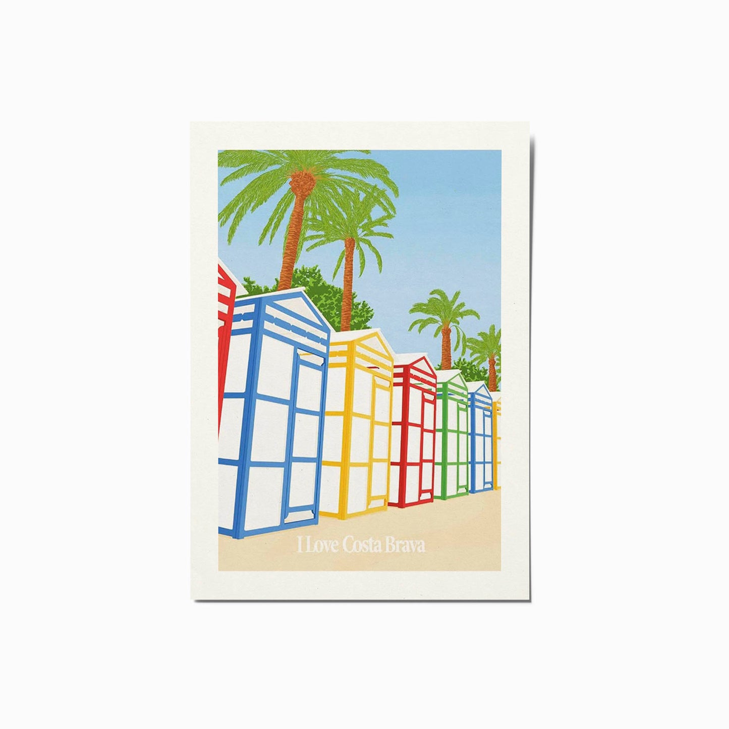 Pack de sis postals BarceDesign x I Love Costa Brava