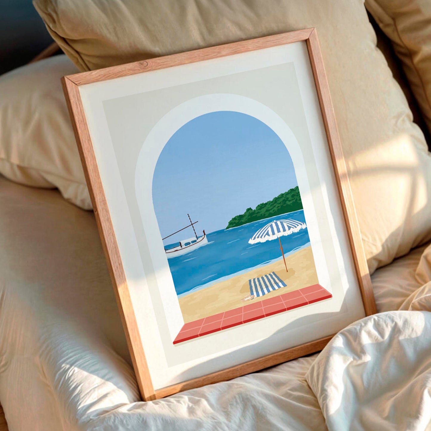 Día de playa en Calella