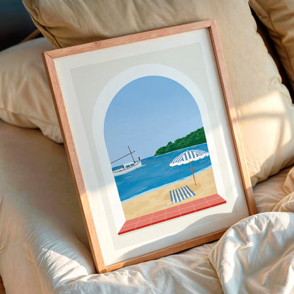 Día de playa en Calella