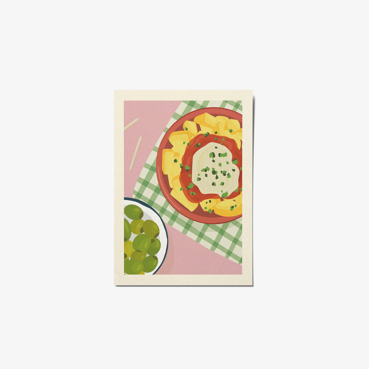 Pack de tres postales Tapas Bar