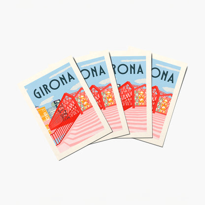 Girona postcard collection